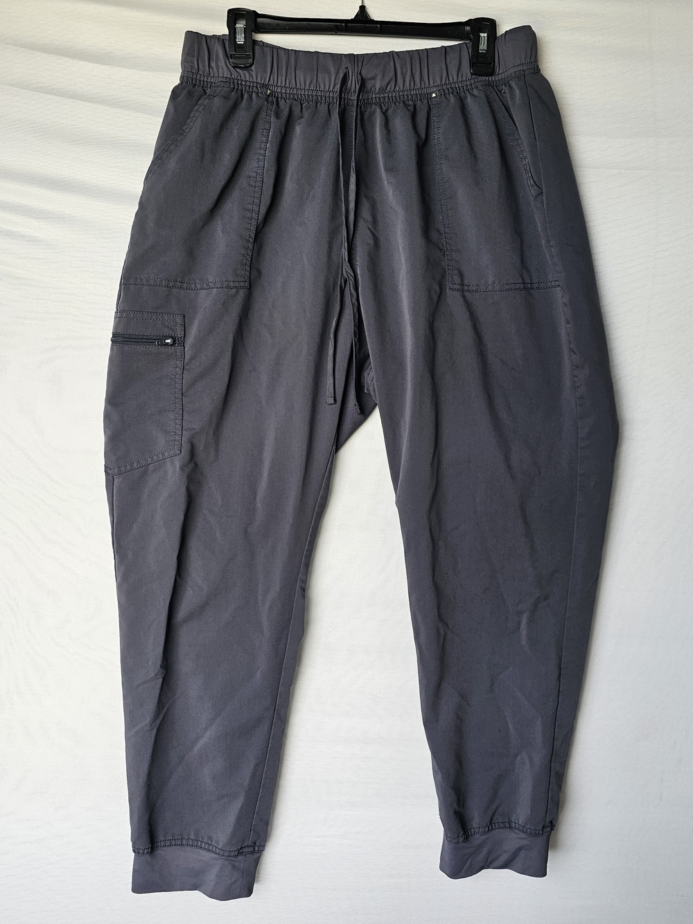 Scrubstar Jogger Pants – Charcoal Gray – Drawstring Waist & Elastic Ankles